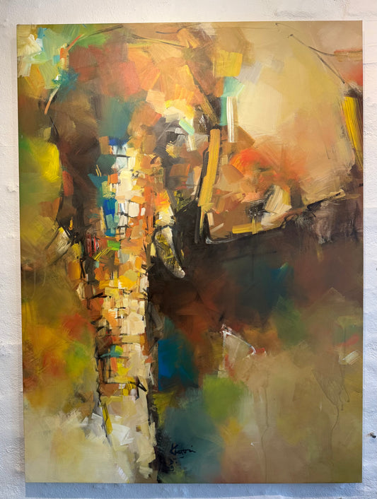 “Colorful elephant.” 🐘🎨